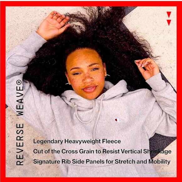 Champion Women's Reverse Weave Boyfriend Crew (Retired Color), Fresh Skin Tan - Picture 5 of 5